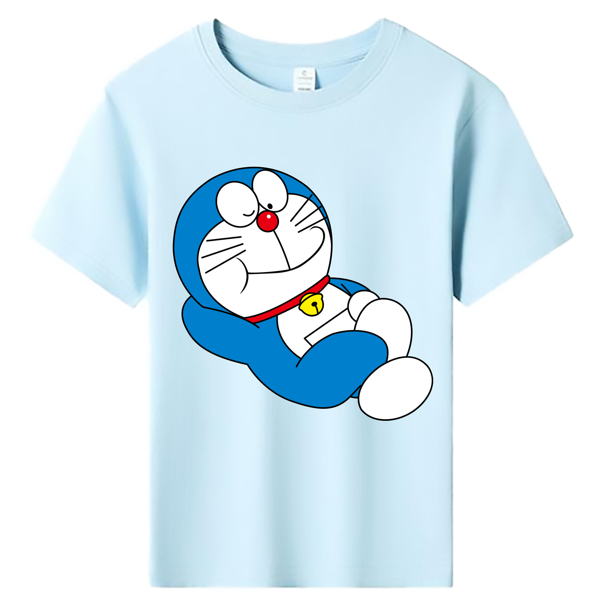 （画像用） ドラえもん Doraemon 綿100％キッズTシャツ（フロントプリント）